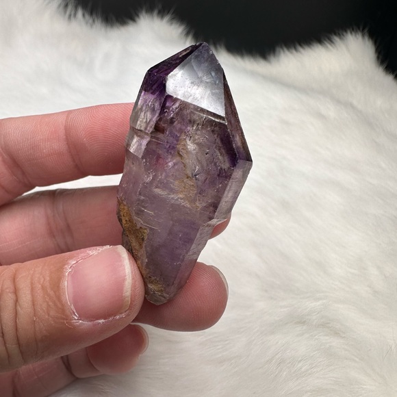 Super 7 Amethyst Smokey Scepter - Picture 8 of 9